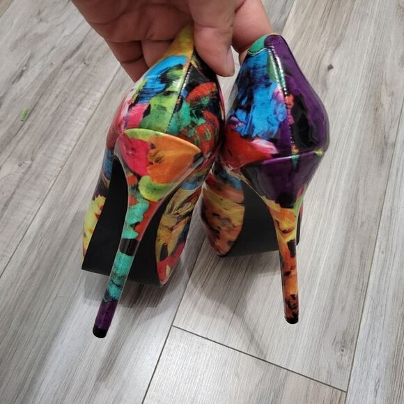 Steve madden Nala platform pump Women's Sz 6.5 - Picture 3 of 7